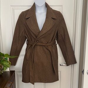 Love Tree Brown Coat Womens Size Large